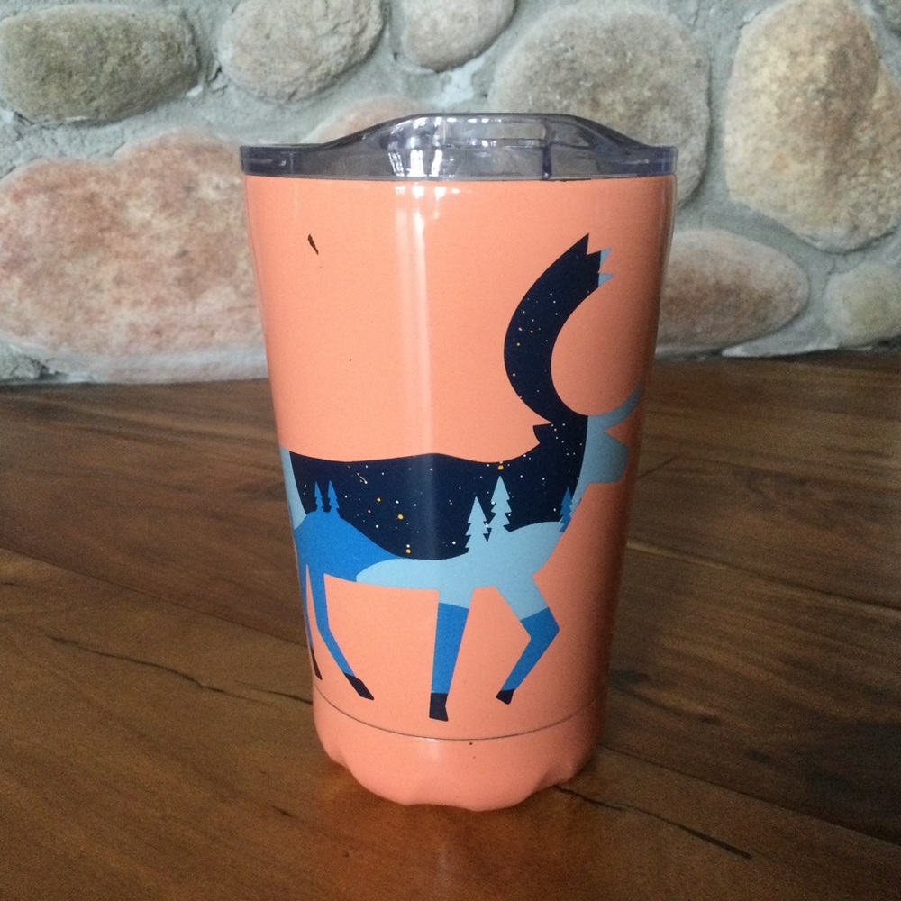 Caribou Coffee Insulated Cup with Lid